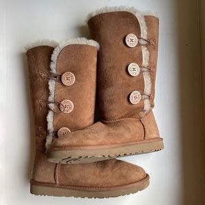 Tall Chestnut Ugg Boots